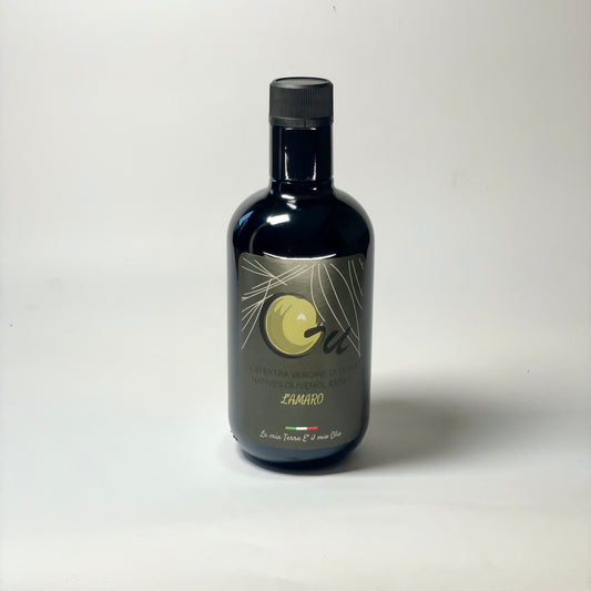 Olio Gu Amaro- Extra Natives Olivenöl 500ml Flasche